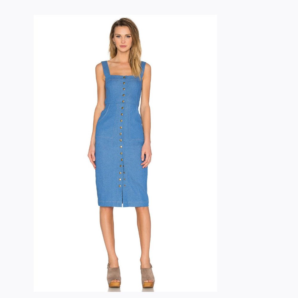 NEW Clayton Denim Candace Women's Dress Size S